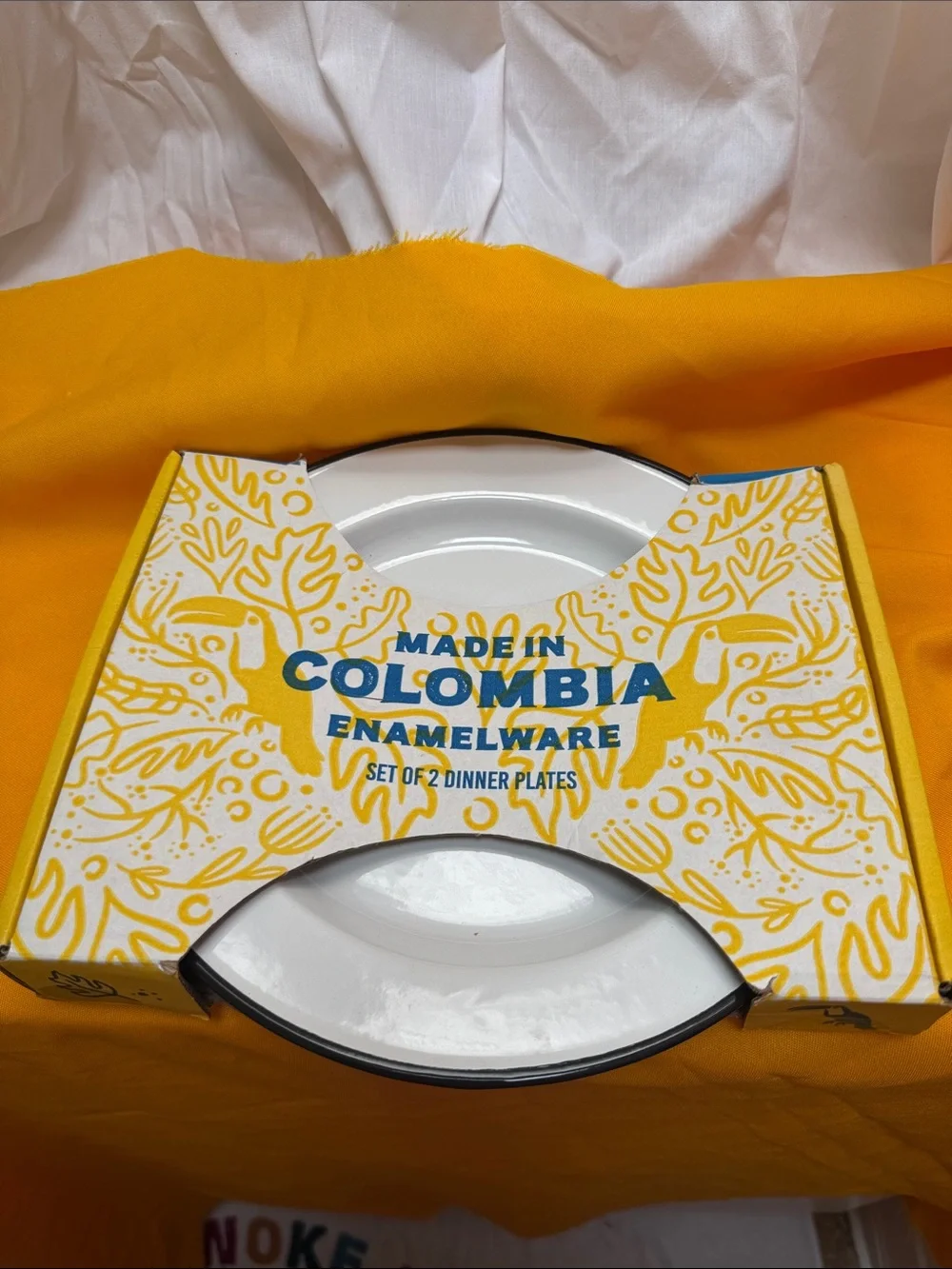 White Dinner Plate - Set of 2